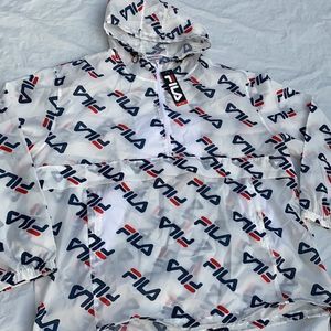 NEW men’s Flia hooded windbreaker jacket size 4X